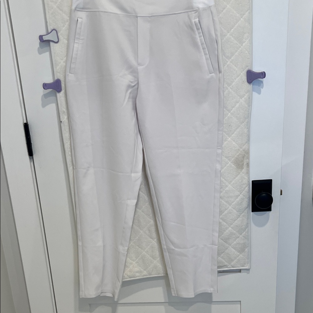 Athleta White Track Pants